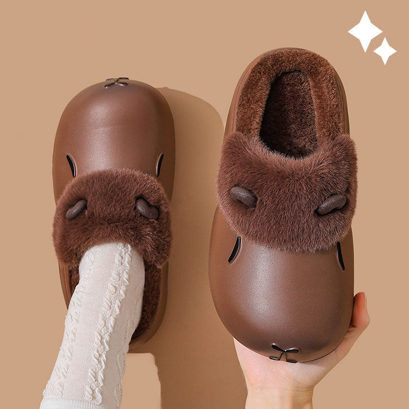 Novatyca Premium CAPYBAR Winter Slippers